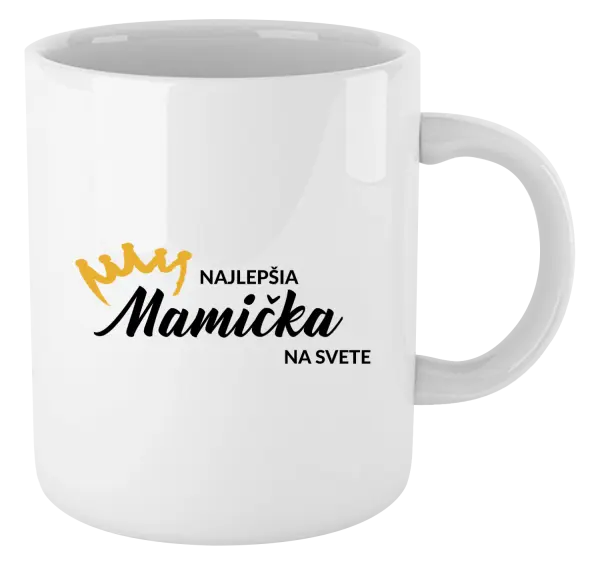 Hrnček Najlepšia mamička na svete - korunka