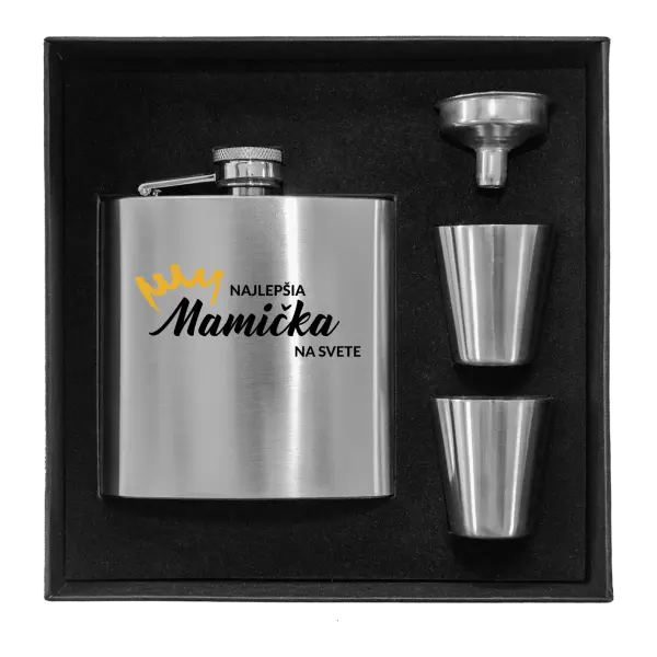 Ploskačka v krabičke Najlepšia mamička na svete - korunka