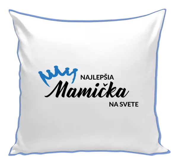 Vankúš Najlepšia mamička na svete - korunka