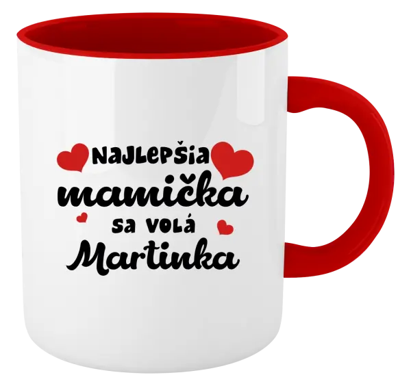 Hrnček  Najlepšia mamička sa volá - Meno