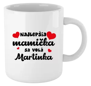 Hrnček Najlepšia mamička sa volá - Meno