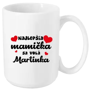 Hrnček Najlepšia mamička sa volá - Meno