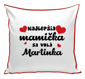 Vankúš Najlepšia mamička sa volá - Meno