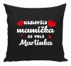 Vankúš Najlepšia mamička sa volá - Meno