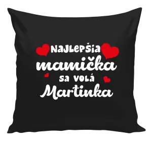 Vankúš Najlepšia mamička sa volá - Meno