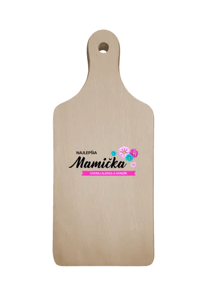 Doštička Najlepšia mamička s menami detí