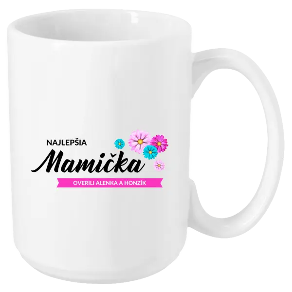 Hrnček Najlepšia mamička s menami detí