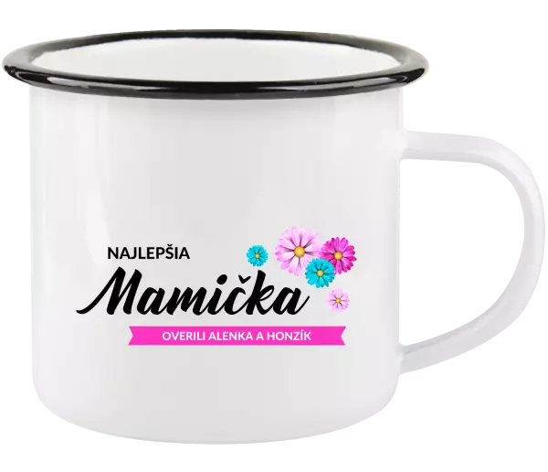 Plecháčik Najlepšia mamička s menami detí