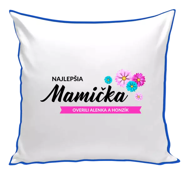 Vankúš Najlepšia mamička s menami detí