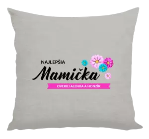 Vankúš Najlepšia mamička s menami detí