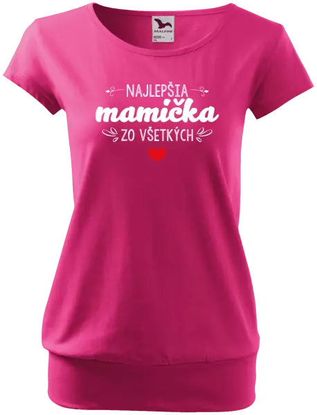 Dámske tričko Najlepšia mamička zo všetkých