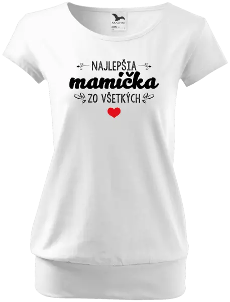 Dámske tričko Najlepšia mamička zo všetkých
