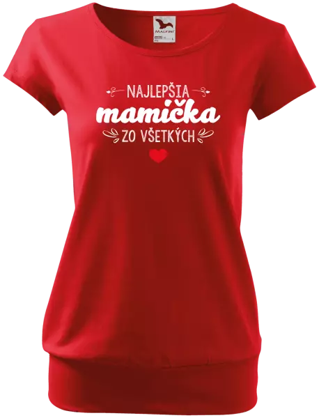 Dámske tričko Najlepšia mamička zo všetkých