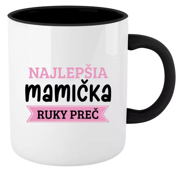 Hrnček  Najlepšia mamička, ruky preč
