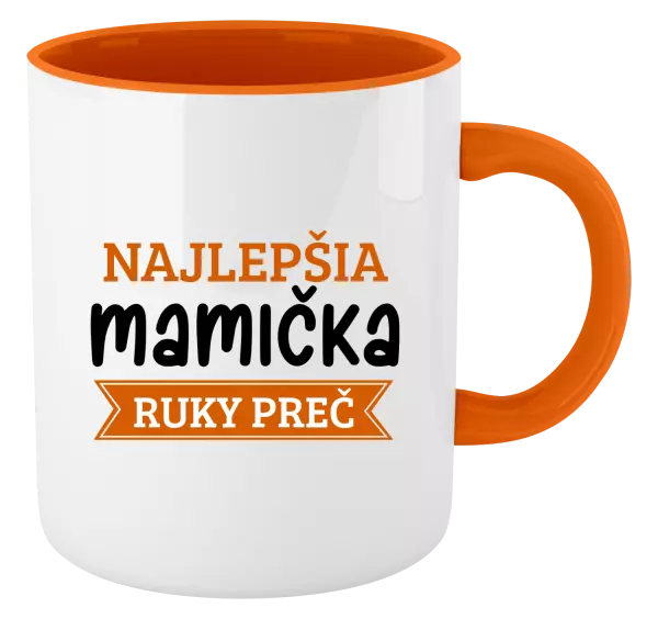 Hrnček  Najlepšia mamička, ruky preč