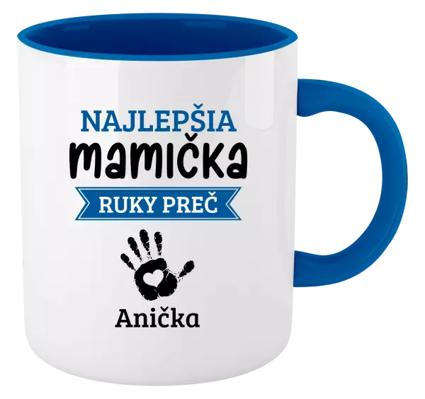 Hrnček  Najlepšia mamička, ruky preč - 1 dítě 