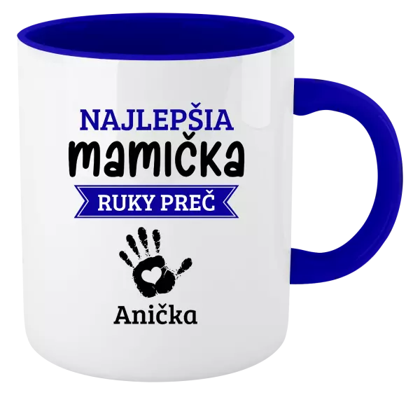 Hrnček  Najlepšia mamička, ruky preč - 1 dítě 