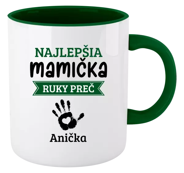 Hrnček  Najlepšia mamička, ruky preč - 1 dítě 