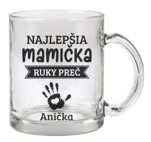 Hrnček Najlepšia mamička, ruky preč - 1 dítě 