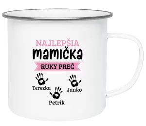 Plecháčik Najlepšia mamička, ruky preč - 3 deti