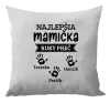 Vankúš Najlepšia mamička, ruky preč - 3 deti