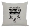 Vankúš Najlepšia mamička, ruky preč - 3 deti