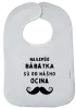 Detský podbradník Najlepšie bábätka sú od nášho ocina