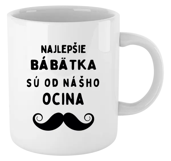 Hrnček Najlepšie bábätka sú od nášho ocina