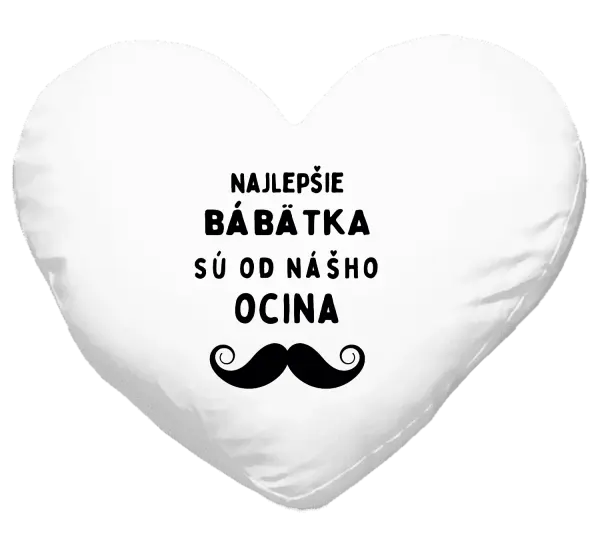 Vankúš Najlepšie bábätka sú od nášho ocina