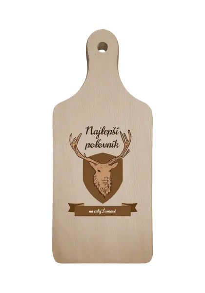 Doštička Najlepší poľovník na celej...