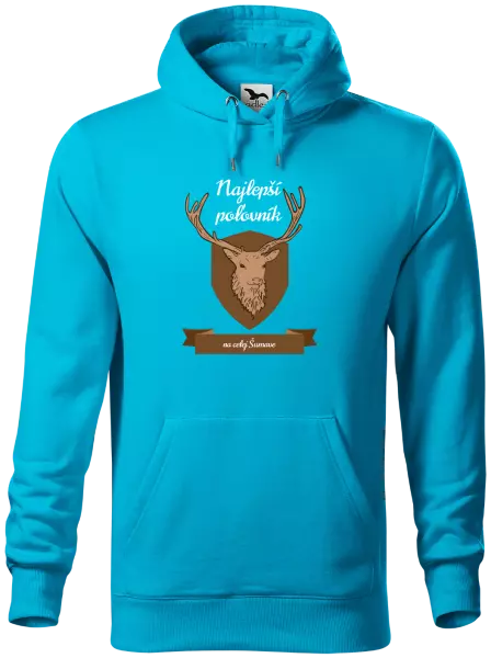 Pánska mikina Najlepší poľovník na celej... 
