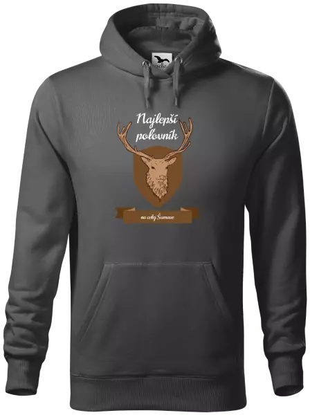 Pánska mikina Najlepší poľovník na celej... 