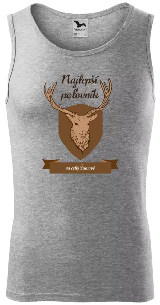 Pánske tielko Najlepší poľovník na celej... 