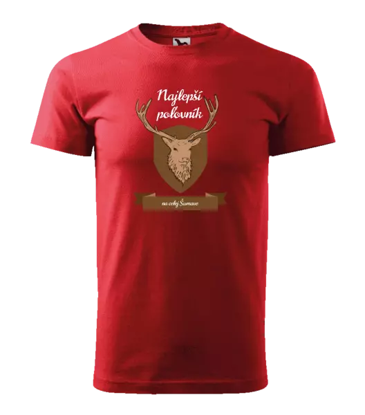 Pánske tričko Najlepší poľovník na celej... 