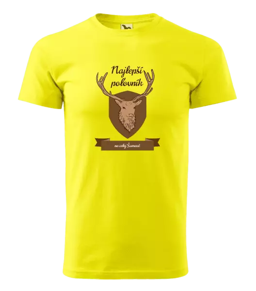 Pánske tričko Najlepší poľovník na celej... 