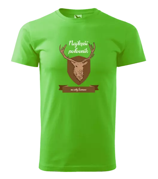 Pánske tričko Najlepší poľovník na celej... 