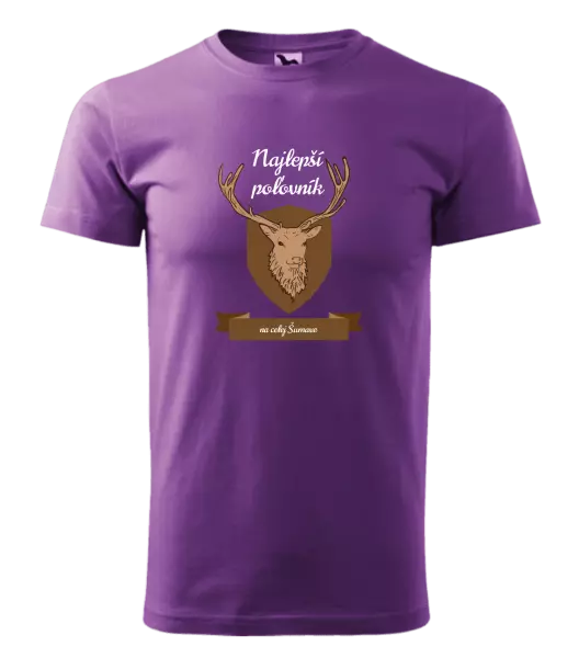 Pánske tričko Najlepší poľovník na celej... 