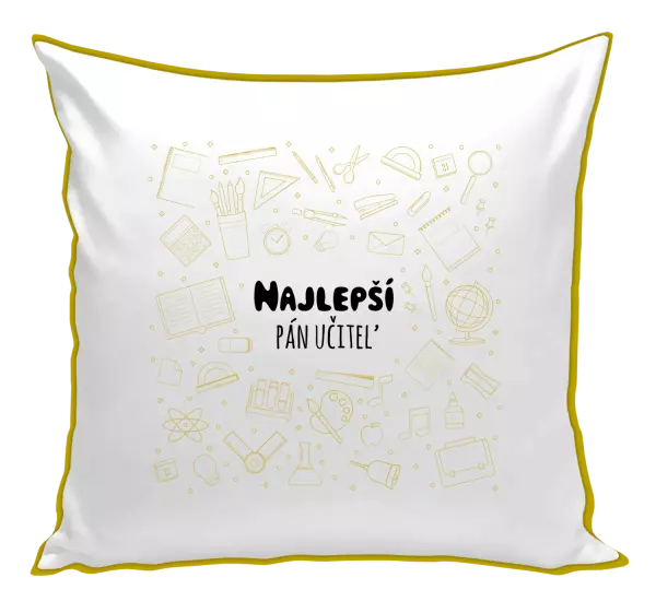Vankúš Najlepší pán učiteľ
