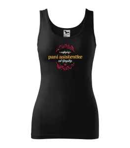 Dámske tielko Najlepšej pani asistentke od Meno