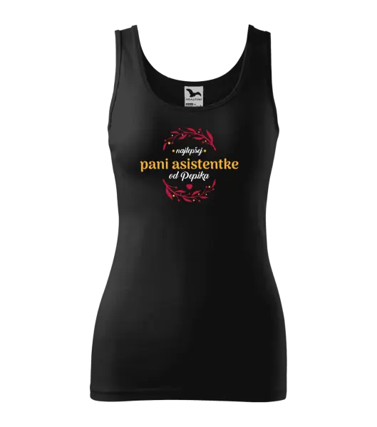 Dámske tielko Najlepšej pani asistentke od Meno