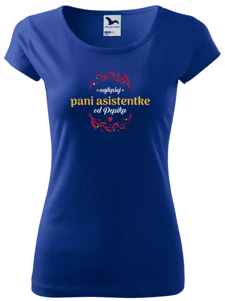 Dámske tričko Najlepšej pani asistentke od Meno