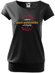 Dámske tričko Najlepšej pani asistentke od Meno