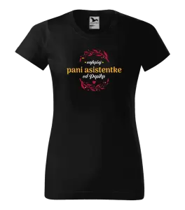 Dámske tričko Najlepšej pani asistentke od Meno