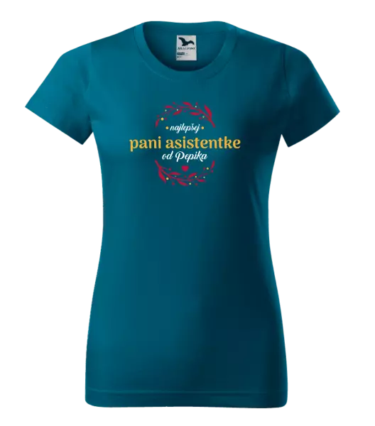 Dámske tričko Najlepšej pani asistentke od Meno