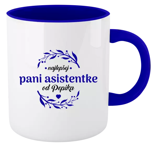 Hrnček  Najlepšej pani asistentke od Meno