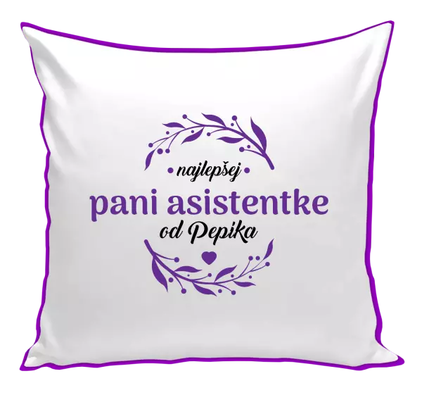 Vankúš Najlepšej pani asistentke od Meno