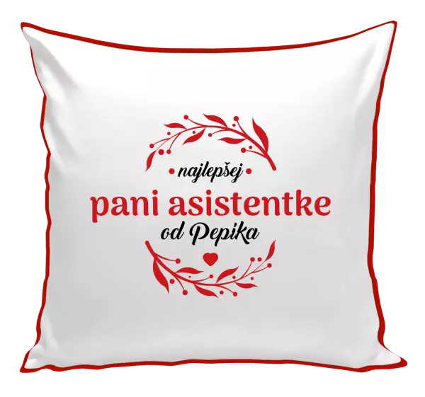 Vankúš Najlepšej pani asistentke od Meno