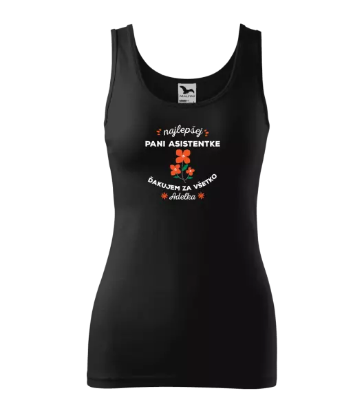 Dámske tielko Najlepšej pani asistentke