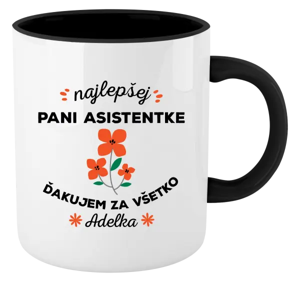 Hrnček  Najlepšej pani asistentke