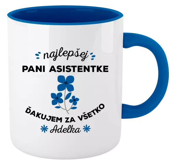 Hrnček  Najlepšej pani asistentke